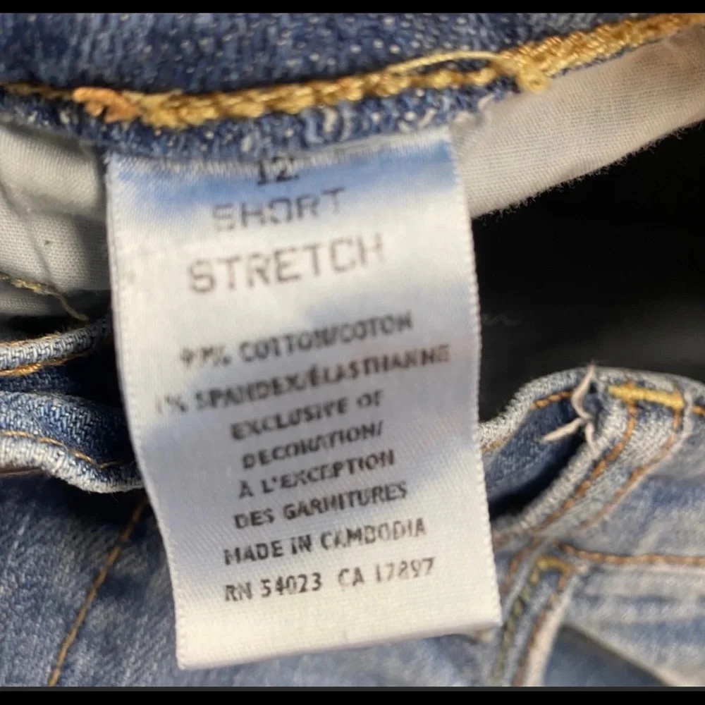 Old Navy The SweetHeart Faded Light Wash Blue Denim Jeans Size 12_4